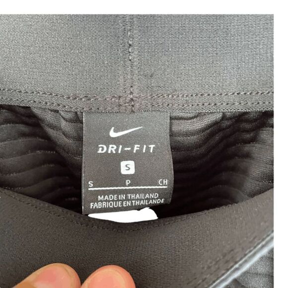 Nike Dri-Fit Baylor Tapered sweatpants Ribbed Quilted Black Size Small Team Issu - Picture 4 of 4